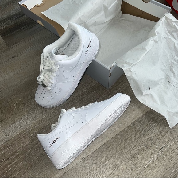 NWT Limited Edition Travis Scott Cactus Jack Utopia Air Force 1s - Picture 6 of 10